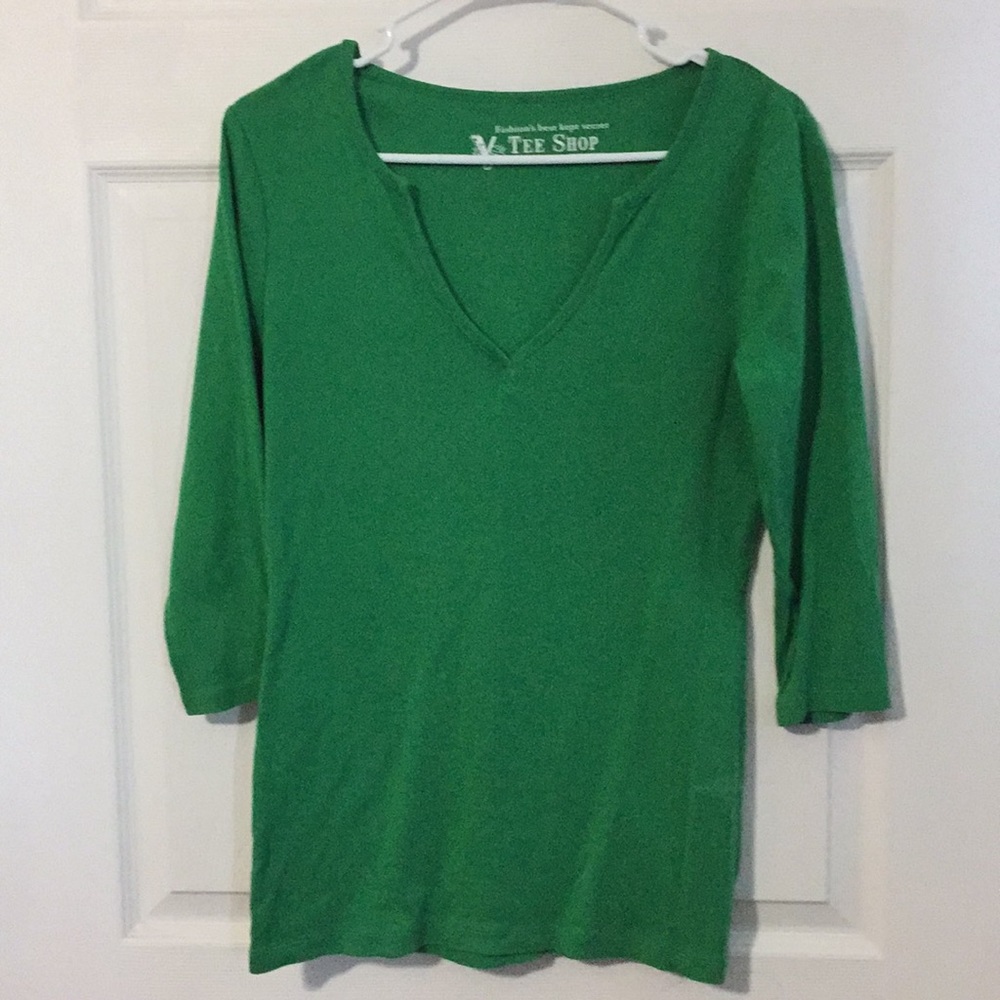 3/4 length sleeve tee